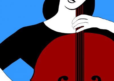 Joan Lengel, Cello Girl, Digital, 16"x20", $250