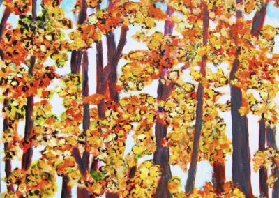 Don Sexton, Foliage 1, Oil on canvas, 16"X20", $380