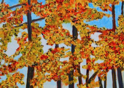 Don Sexton, Foliage 2, Oil on canvas, 16"X20", $380