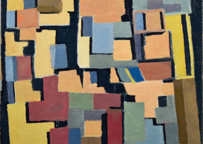 Alan Garry, Cordoba, Oil on canvas, 9"x9"x1/4", $300