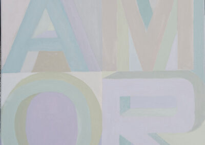 Paula Blumenfeld, Amor, Oil, 20"x20", $1,400