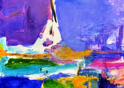 Fabian Wes Fleurant, Je Ne Sais Quoi, Acrylic on canvas, 36"x36", $3,200