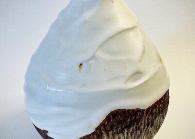 Ellen Salov, Covered Up, Ceramic, 6.5"x5.5", $175