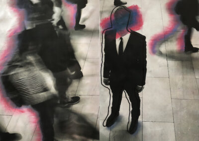 MHS, Gwynne Bettencourt, Caroline Prevost, Rush Hour, Digital Image, 13"x19", $100