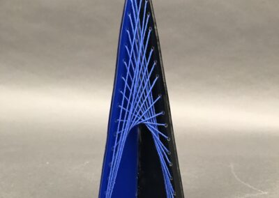 NRHS, Joanna Schomber, Jordana Daoud, Interweb, Plexi Glass and String, 5"x11.5"x5"