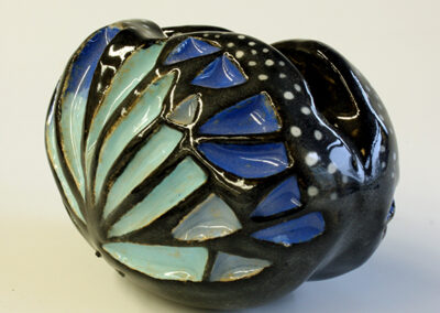 MHS, Mike Dollar, Kamila Roman, Untitled, Stoneware, 2.5"x4"x3"