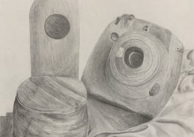 NRHS, Amanda Tarantino, Mia Giordano, Still life , Graphite, 9"x12"