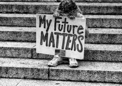 David Greene, My Future Matters, 12"x12", $225