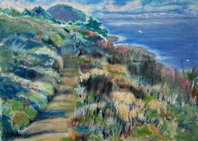 Vivian Bergenthal, Along the Path, Mixed media, $695