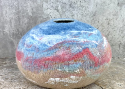 Christine Vogensen, Paradise Beach, Felted wool, 9"x5", $385