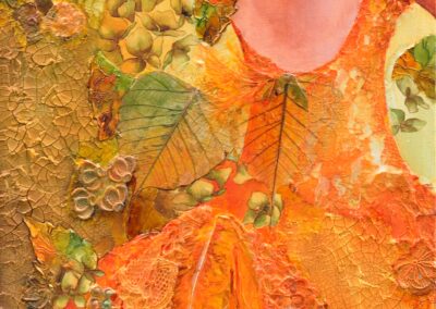 Lisette Overweel, 4 Seasons: Autumn Queen, Mixed acrylics, 16"x40", $1,000