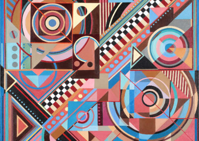 Larry Gordon, Introspective ll, Acrylic on Canvas, 36"x36", $5,000