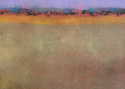 Annette Lieblein, Landscape, Monoprint, 20"x20", $650