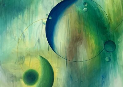 Cecile Roberfroid, See Through, Oil, 30"x36", $1,100