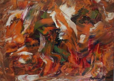 Patricia Stuart, The Uprising, Acrylic, 8"x10", $325