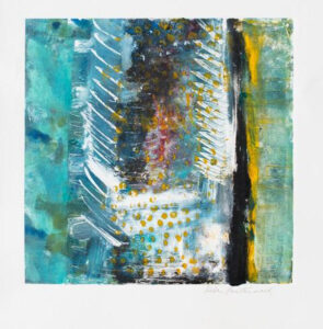Helen Pasternack, Jagged Edges, Monotype, 22"x22", $450