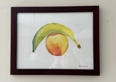 Barbara Chin, Fruites, Water Color, (10.5"x13.5"x0.75"), $385