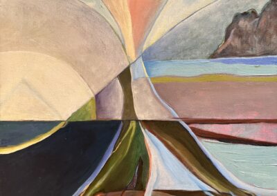 Michal Romero, Sky Magic, Oil on canvas, 16"x12",$1,100