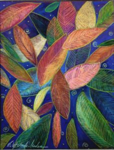 Violet Useda-Linder, Transitions, Pastel, 8 1/2"x10 3/4", $400